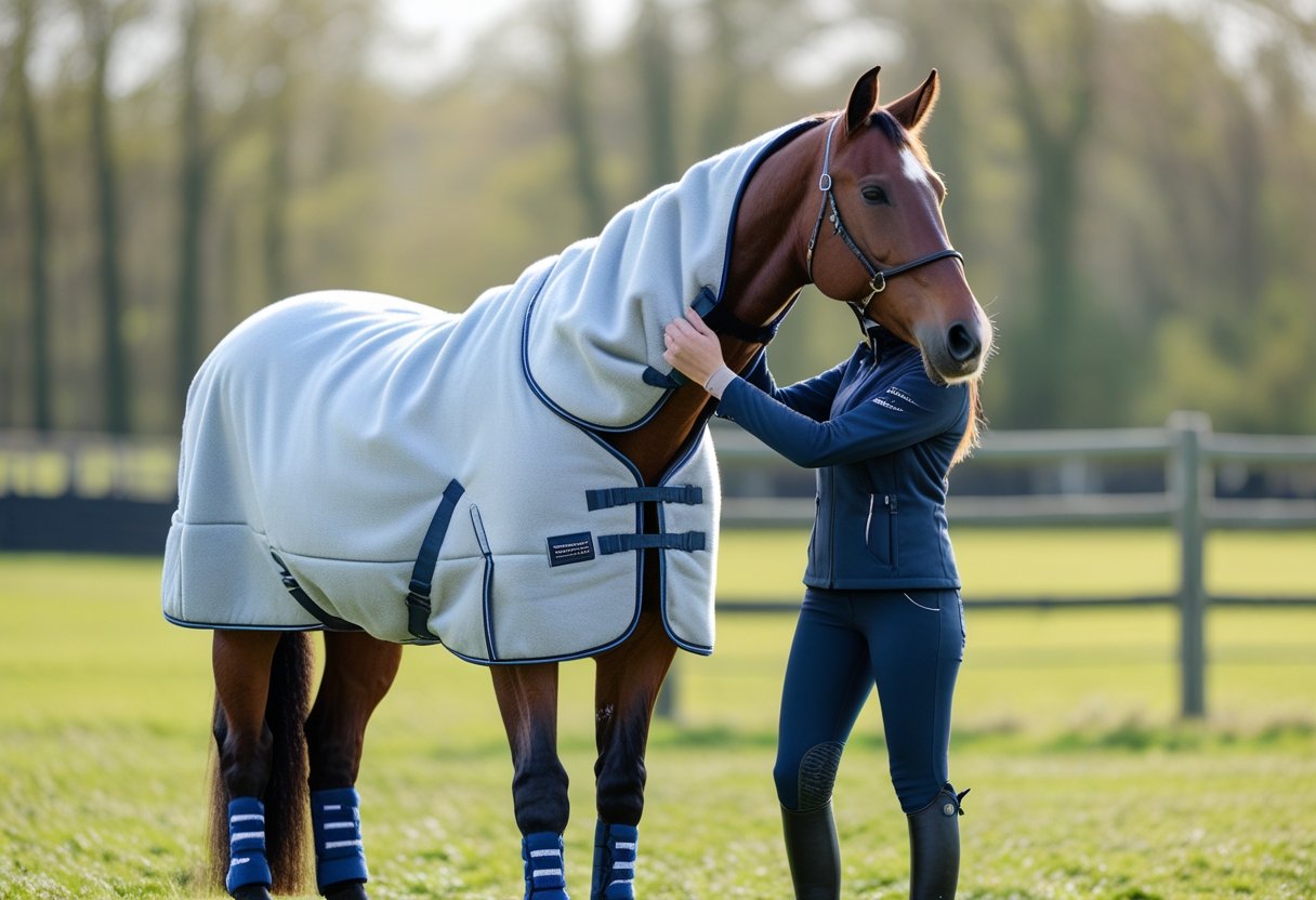 Sådan vælger du det bedste fleecedækken til heste